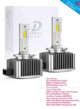 跨境直插式LED大灯RYGD列D1S2SD3SD4S大D系5S超亮远D近前灯