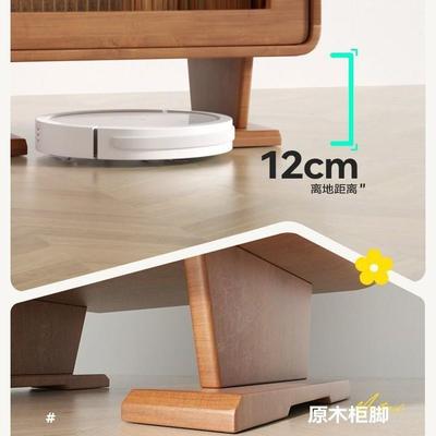 实木床头柜纳卧室储物柜客厅创收意斗机侧器人边带ORV灯儿童床边
