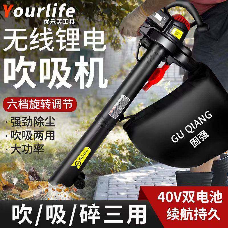 吹风机除手提大功锂率电叶收集器大风力充落电尘EOF清扫马路鼓风