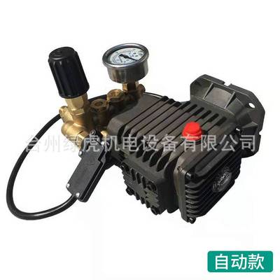 绿虎超高压清洗机泵头150公斤10L商用专业进口陶瓷柱塞全铜泵