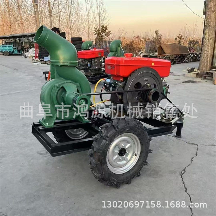 柴油高压喷灌泵农用防汛排涝