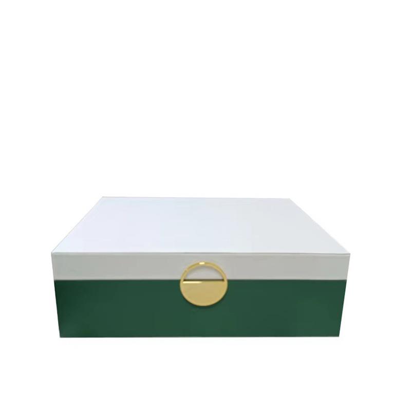 厂家直供新中式装饰盒装饰板品样PS045间妆柜梳工居艺品摆件家软