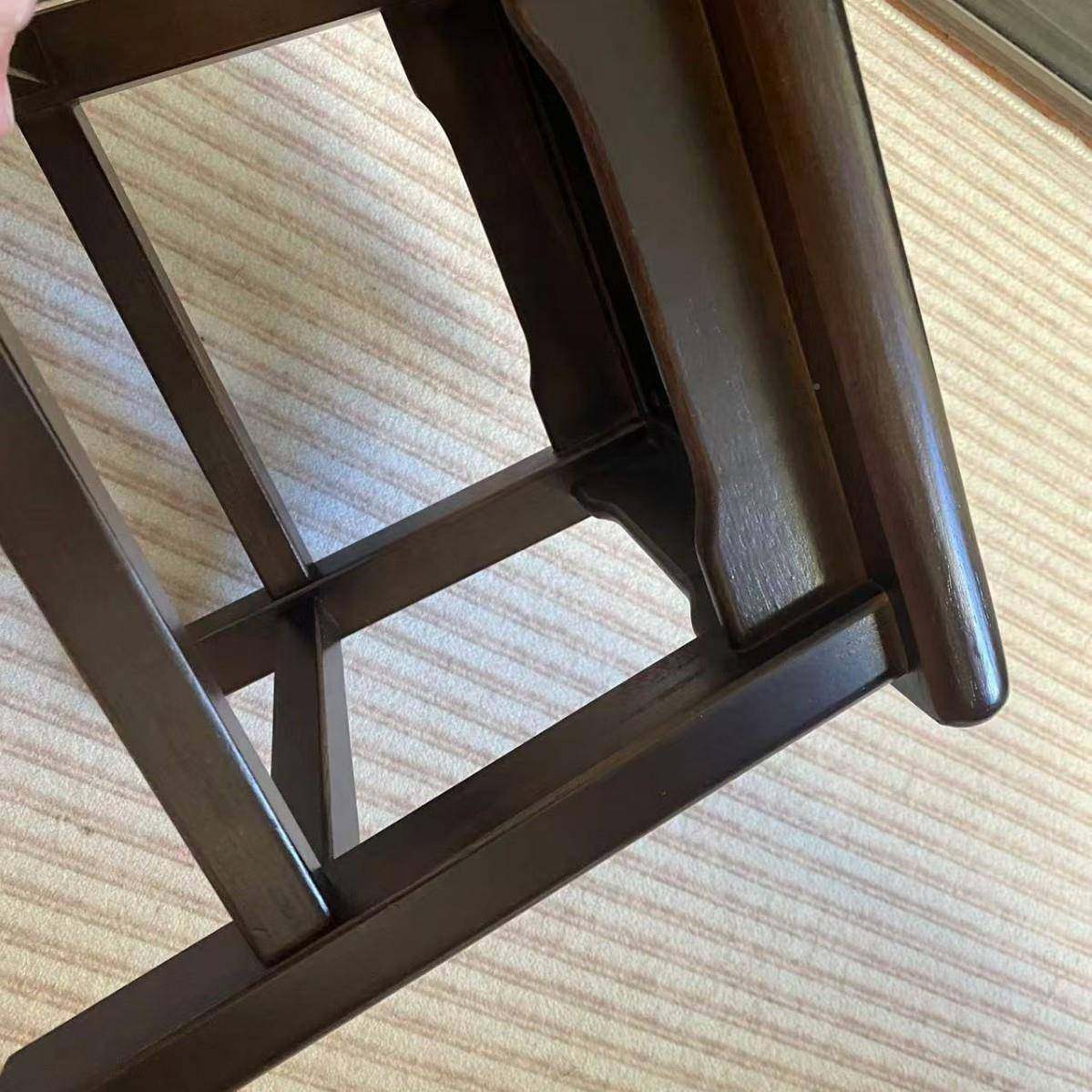 木凳家实用发凳小凳子网红款爆矮凳榫卯无品牌/结构沙凳子橡胶木