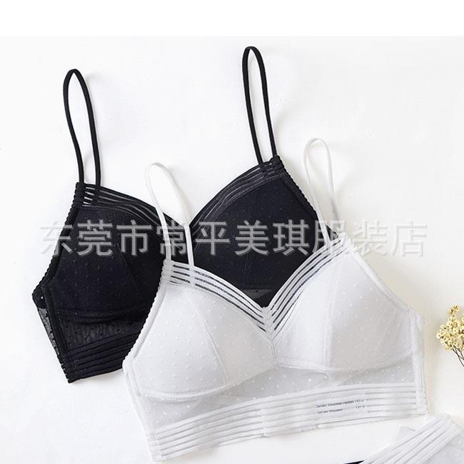 新款直销大露背无钢圈文胸美背夏季内衣细带露背礼服胸罩内衣
