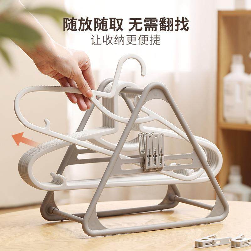 新款直销客旅｜衣架收纳架居家多功能整理架阳台衣物夹子挂架收纳,收纳整理,书桌收纳置物架,淘宝优惠券,粉丝福利购,淘宝优惠卷
