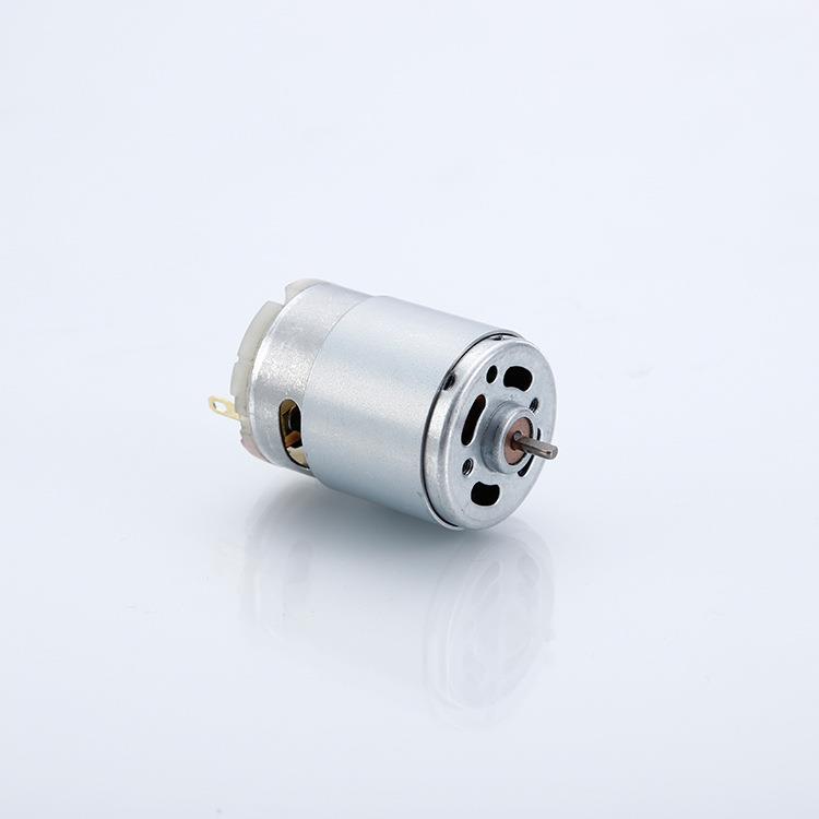 直销新款380电动螺丝刀电机385扁轴搅蒜机气泵电机抽水泵微型直流