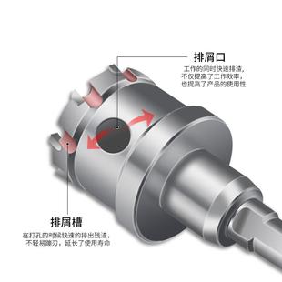 不锈钢开孔器厚铁板专用合金打孔钻头金属扩孔不锈钢板开 直销新款