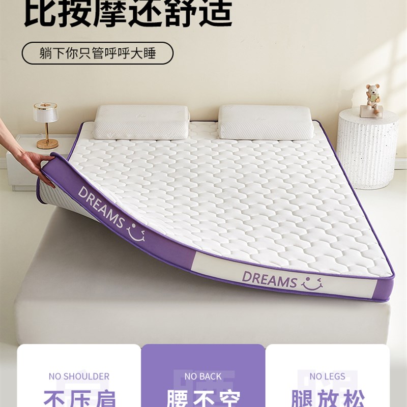 乳胶床垫家用卧室软垫宿舍学生单人床垫子高密度海绵垫榻榻米垫