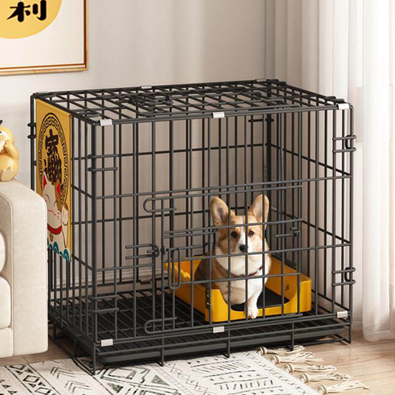 狗笼子家用室内小型犬中型特大号宠物笼子狗窝狗笼子带厕所狗别墅