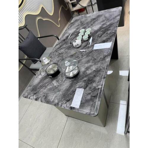 超晶石茶桌茶台现代轻奢阳台茶桌家用办公多功能茶台一体泡茶桌