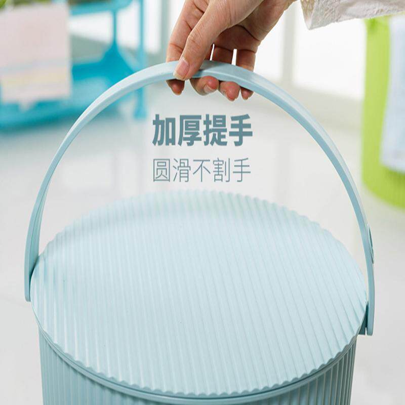 水桶凳塑料加厚可坐家用钓鱼桶 手提洗衣桶 幼儿园收纳桶带盖