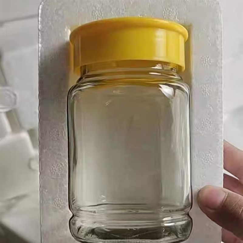 包邮泡沫盒六棱圆形方形辣椒酱蜂蜜瓶酱菜腐乳瓶玻璃瓶快递打包盒