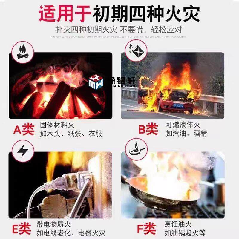 消防专用防爆耐高温水基灭火器便携私家车3C认证新能源车车载家用