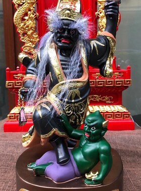 大二爷伯七爷八爷马来西亚金身阴神乩童神明黑白无常神明神像