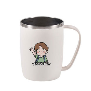 日式高颜值洗漱口杯儿童刷牙杯子套装一家三四口简约可爱卡通家用