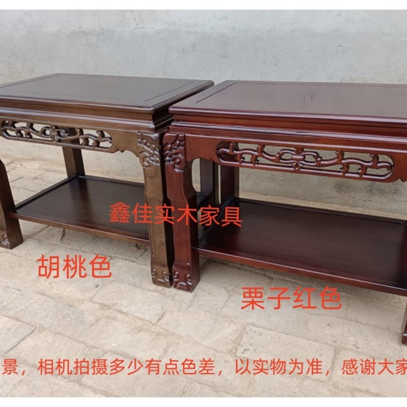 实木盆景架子奇石架底座鱼缸架客厅小方几边几沙发边桌角几正方形