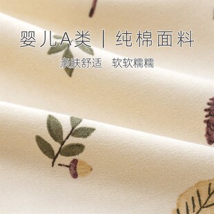连体衣新生帽子冬季 婴儿衣服冬款 两件套宝宝夹棉棉袄外套保暖哈衣