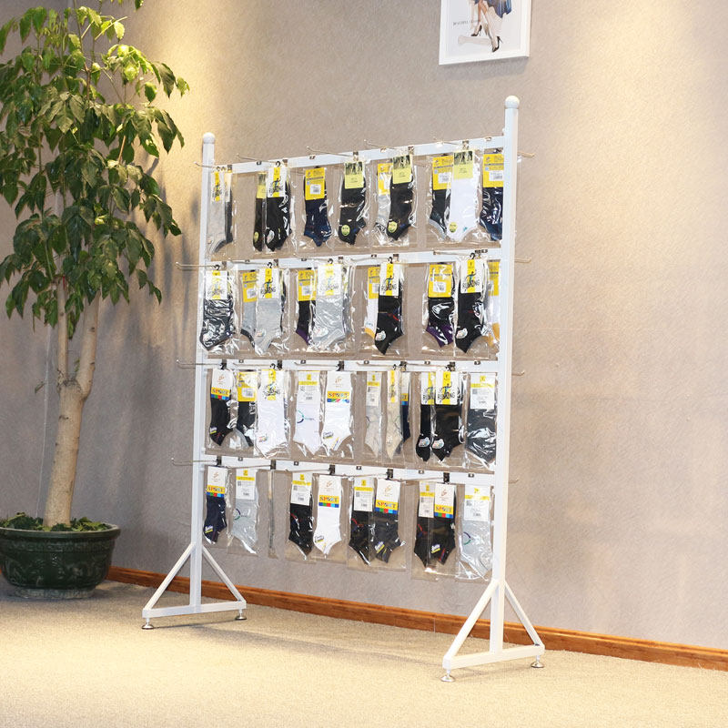 袜子货架展示架落地多功能饰品架手套架丝袜架挂内衣裤中岛货架