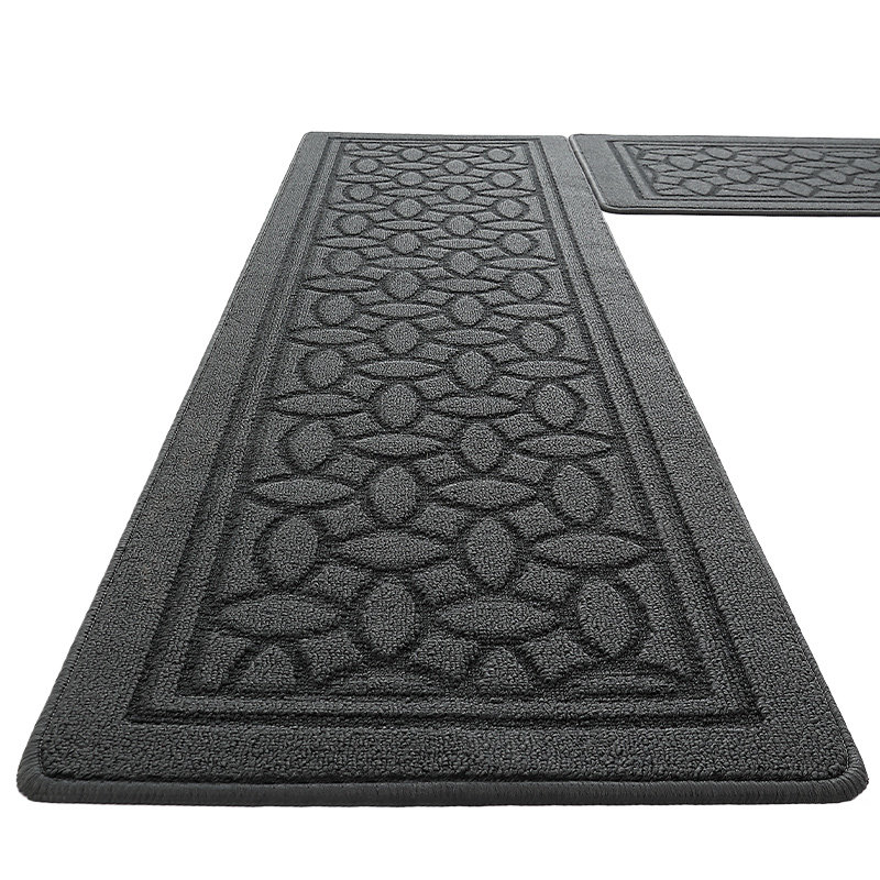 大江地垫长条耐脏厨房专用防滑吸水地毯家居可擦洗脚垫加厚防油垫