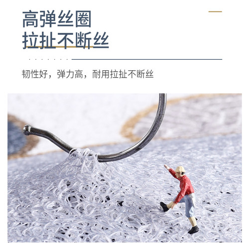 向日葵花朵丝圈地垫防滑垫进户门外大门口地毯入户门蹭泥土脚垫