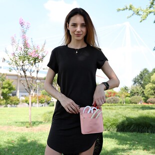 德奥皮革花艺包工具包大容量腰包挎包花店花艺师花艺剪插花剪套装