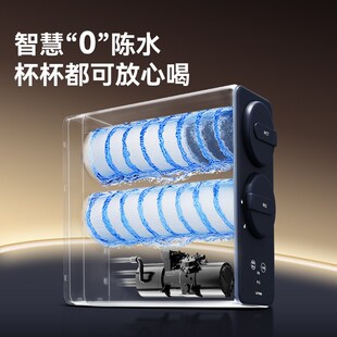立升灵豚1200G净水器套装厨房直饮ro反渗透前置过滤器壁挂管线机