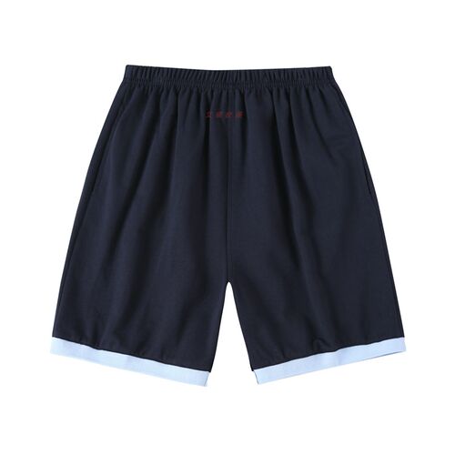 学生夏季枣红藏青短袖T恤短裤校服 英伦男女童短裤套装 13T006