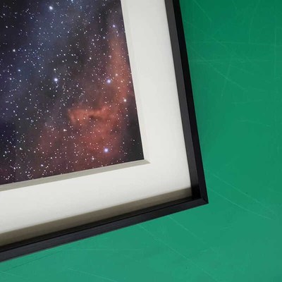 艺术微喷铝合金画框无酸定制金属相框卡纸海报摄影展装裱挂墙摆台