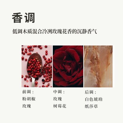 LILIANN里里安月光还是少年的月光 月光玫瑰水晶香薰蜡烛礼盒