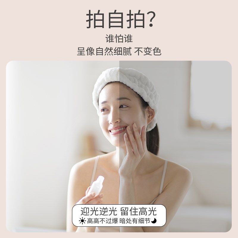 亚克力软镜子贴墙自粘卫生间高清儿童卡通可定制免打孔浴室化妆镜