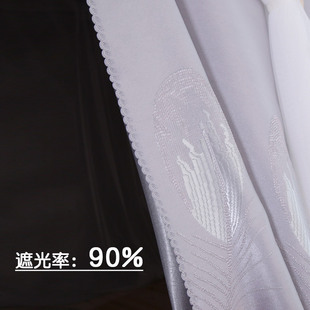 寝室加厚强遮光帘下铺女灰色透气 床帘学生宿舍遮光上铺蚊帐一体式