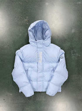 Trapstar 门襟绣花2.0连帽棉服夹克外套 uk drip centralcee同款