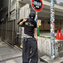 Ida夏季短袖T恤透气欧美明星同款嘻哈说唱歌手街头时尚休闲运动