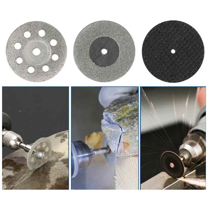 62Pcs Diamond Cutting Disc Circular Saw Blade 30Mm Shank