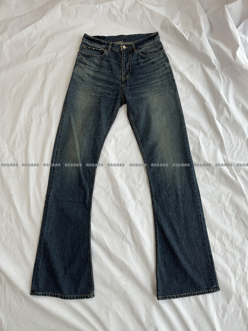 thumbnail for Ceiling 25Ss Washed Indigo Vintage Bootcut Flared Jeans