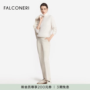 DMLD228 高领毛衣山羊绒针织衫 FALCONERI女经典 修身