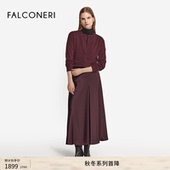 季 末折扣 FALCONERI女士圆领长袖 新年山羊绒毛衣针织衫 DMLS228