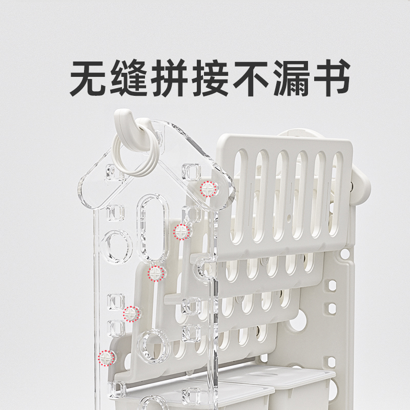 儿童收纳柜玩具收纳层架置物箱大容量宝宝分类整理收纳柜书架绘本