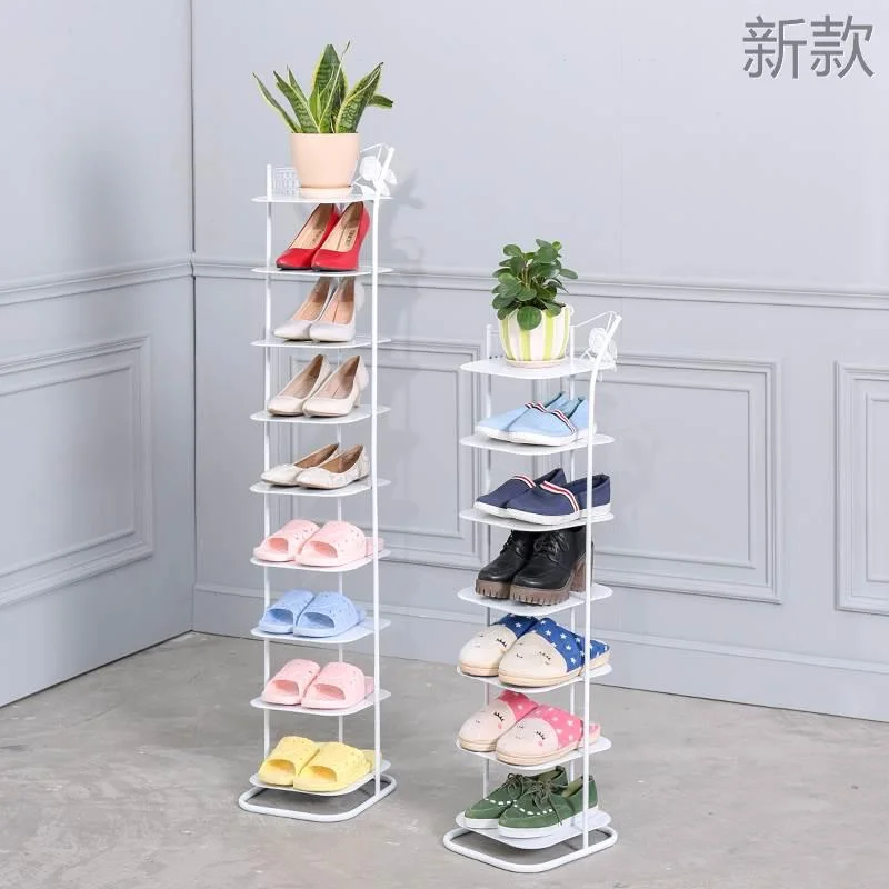 6R欧式铁艺鞋架迷你六简易多层家用防尘收纳简约现代客厅金属新款