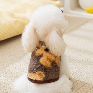 大狗狗衣服秋冬保暖中大小型犬边牧金毛可牵引两脚绒衣宠物狗服饰