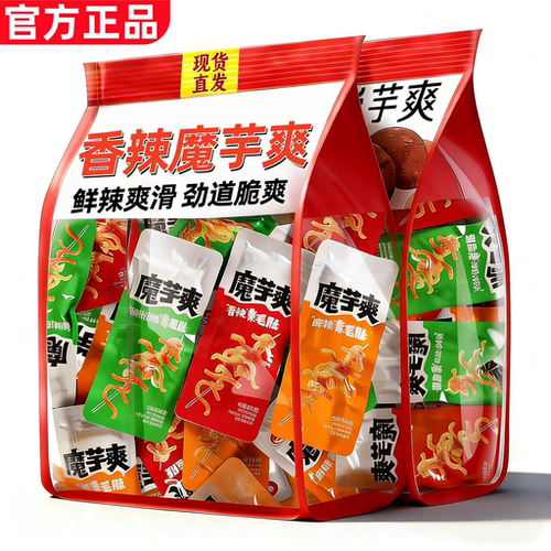 魔芋爽辣条素毛肚香辣味网红素肉