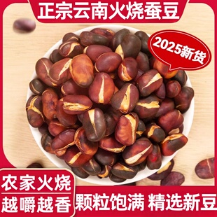 正宗云南火烧蚕豆大理巍山特产新豆原香干炒蚕豆胡兰豆非炒兰花豆