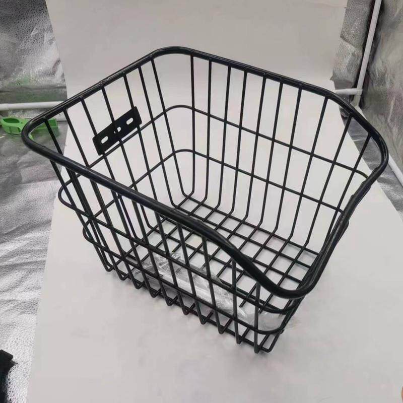 新款直销自行车篮子后车筐折叠车学生书包框山地车车篮菜篮儿童车