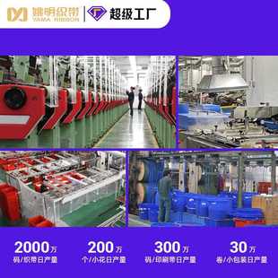 新款直销礼品包装加厚高品质双面哑光涤棉丝带 服装辅料姚明涤棉