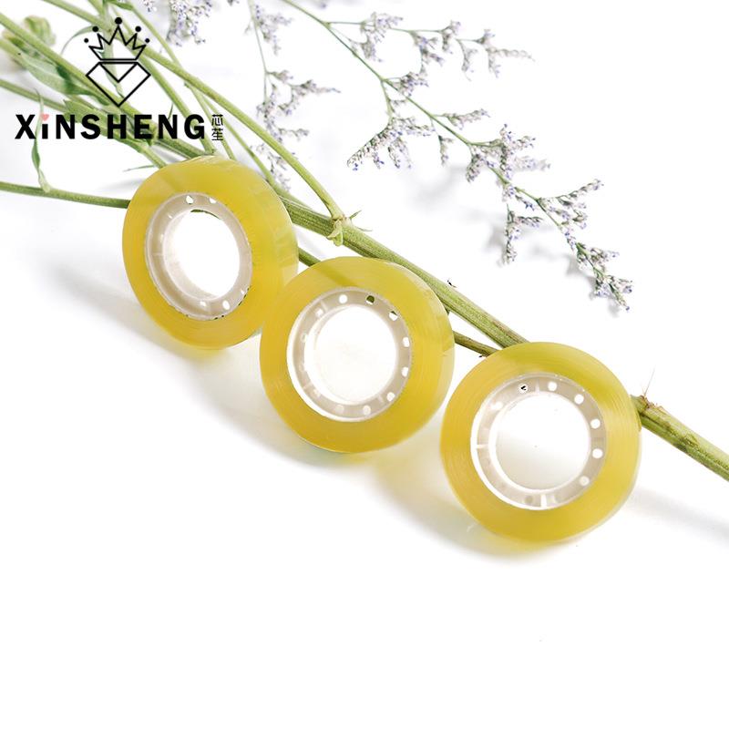 直销新款9个装1cm宽透明胶带小号胶布 花束花艺包装材料花店 文具