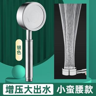 304不锈钢增压淋浴花洒喷头套装 直销新款 家用酒店增压莲蓬头手持