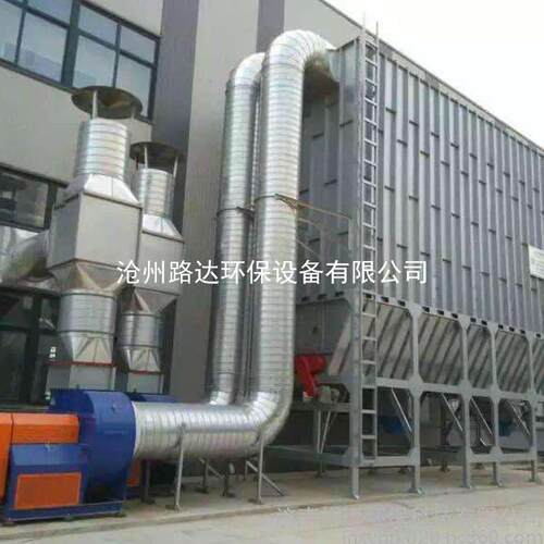 厂家生产 焊接烟尘抛光打磨单机脉冲斜插式环保滤筒除尘器