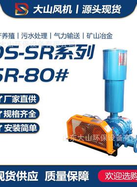气力输送系统高压水冷罗茨风机物料输送设备三叶罗茨鼓风机曝气机