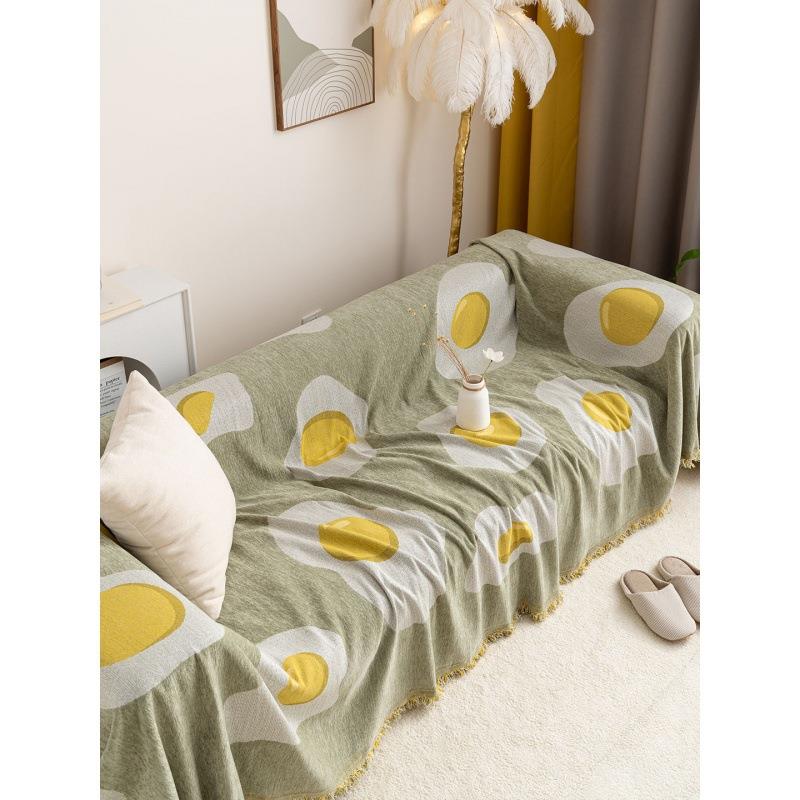 新款直销现代简约沙发盖巾四季适用沙发布防滑防猫爪沙发一片式懒