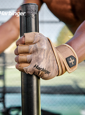 Harbinger哈彬者健身手套护腕单杠运动护腕硬拉器械训练防茧透气